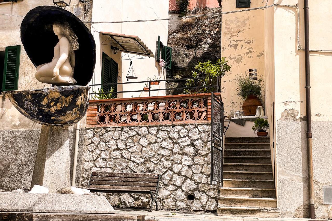 Casa Storica Con Terrazzo Villa Castellina Marittima Eksteriør bilde